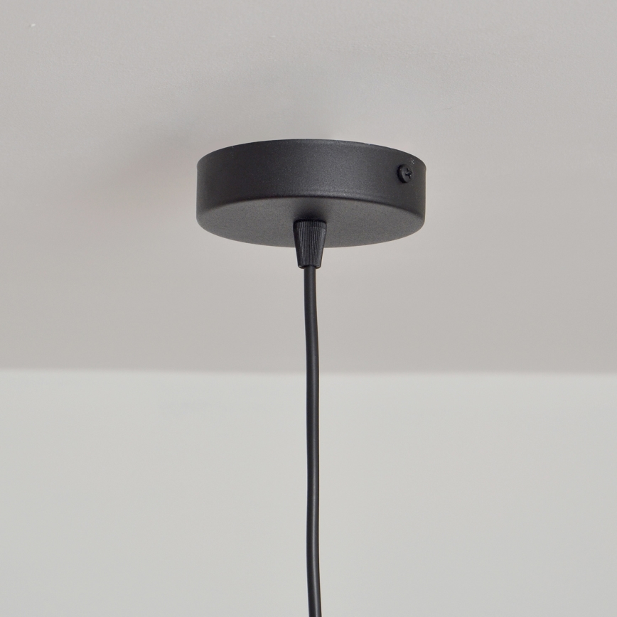 Luster na lanku SORAPIS 1xE27/15W/230V čierna