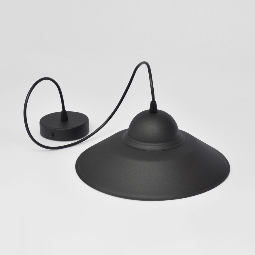 Luster na lanku SORAPIS 1xE27/15W/230V čierna
