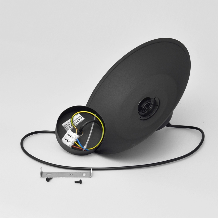 Luster na lanku SORAPIS 1xE27/15W/230V čierna