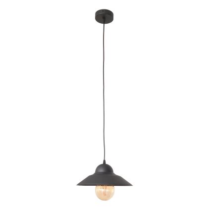 Luster na lanku SORAPIS 1xE27/15W/230V čierna