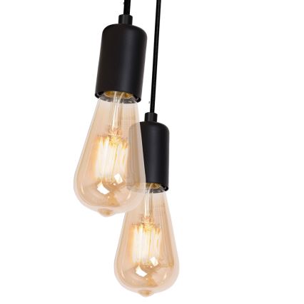 Luster na lanku SPINDEL 5xE27/60W/230V pavúk