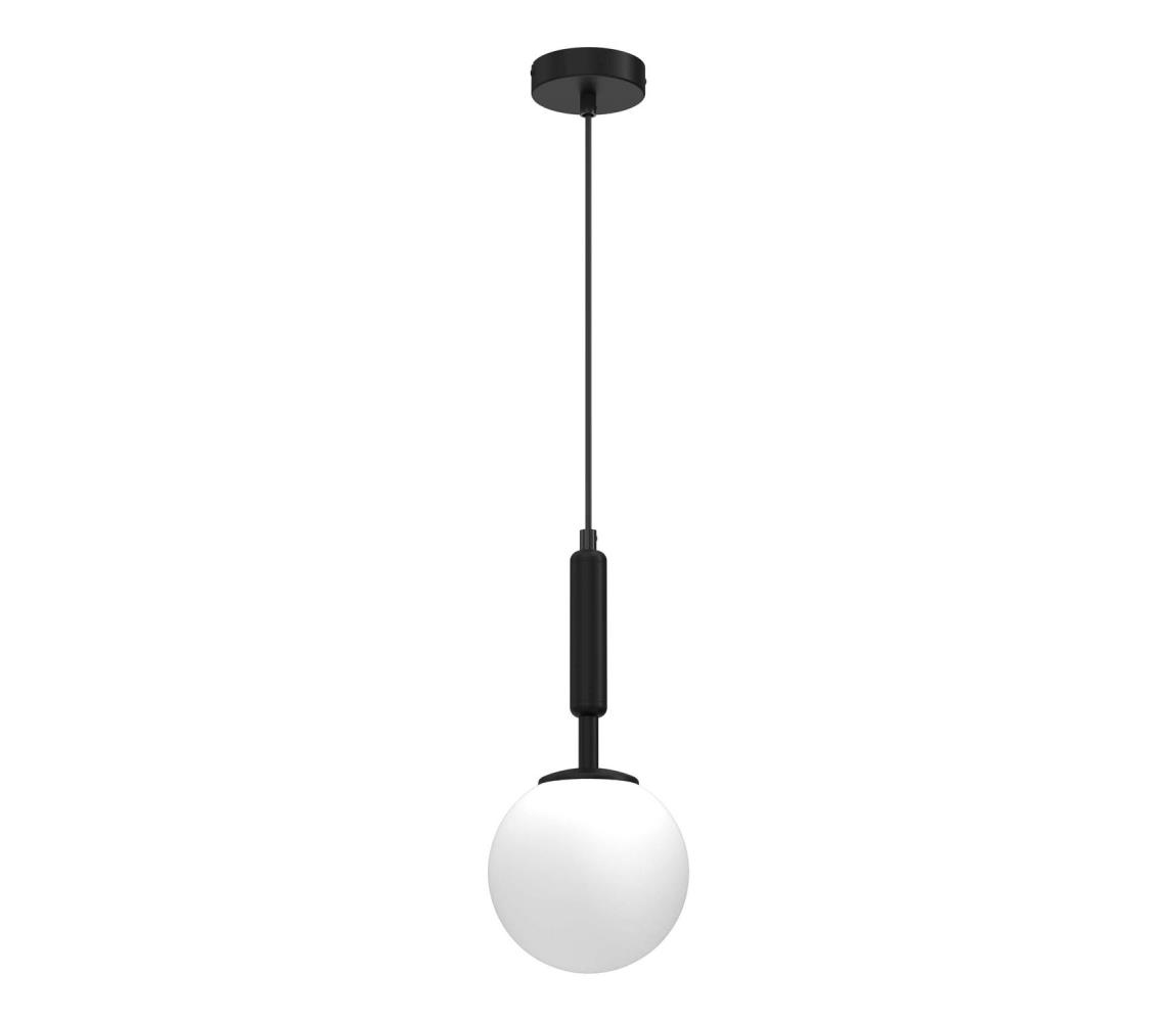 Luster na lanku SPIRA 1xE14/15W/230V čierna 3328