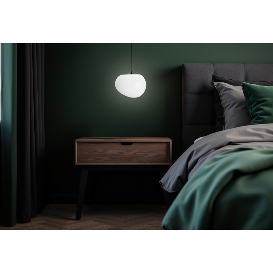 Luster na lanku STONES 1xE27/40W/230V pr. 25 cm