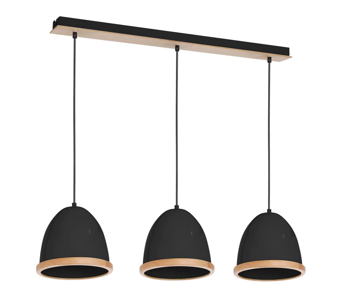 Luster na lanku STUDIO 3xE27/60W/230V