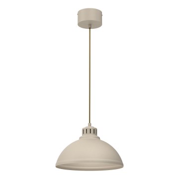 Luster na lanku SVEN 1xE27/15W/230V béžová