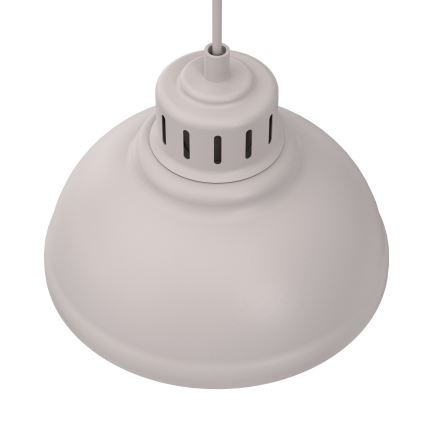 Luster na lanku SVEN 2xE27/15W/230V krémový