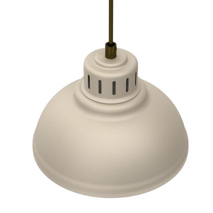 Luster na lanku SVEN 4xE27/15W/230V béžová