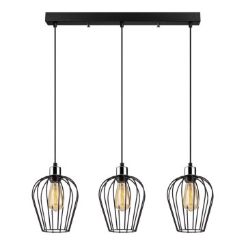Luster na lanku TEL 3xE27/100W/230V