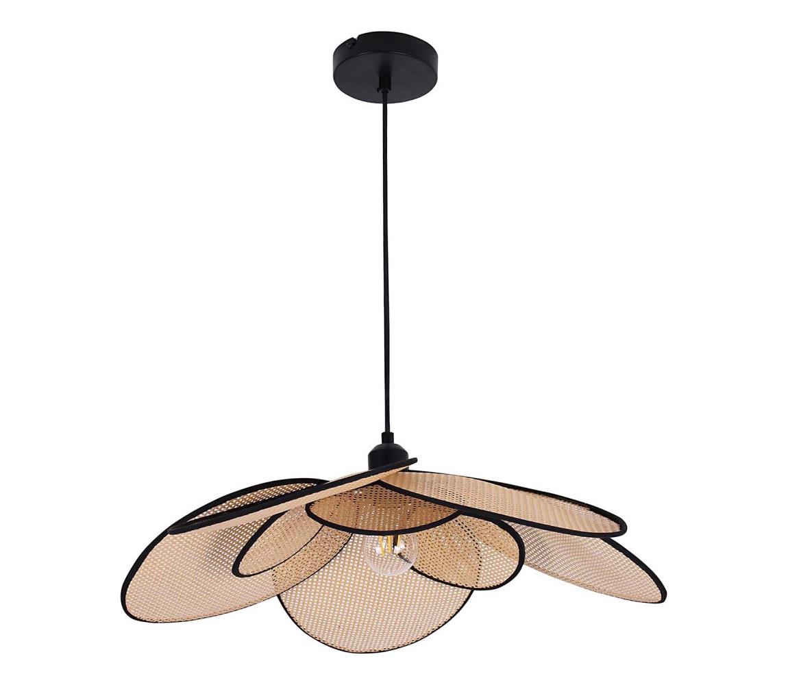 Luster na lanku TOBAGO 1xE27/20W/230V pr. 60 cm béžová 331182