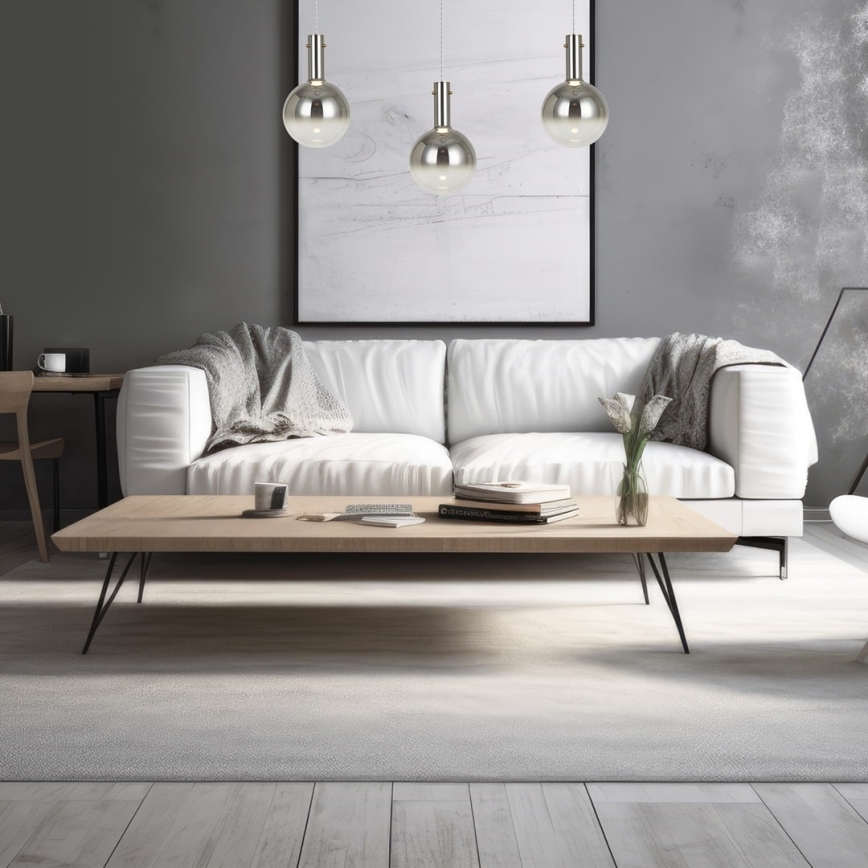 Luster na lanku TORONTO 1xGU10/8W/230V lesklý chróm