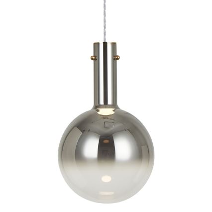Luster na lanku TORONTO 1xGU10/8W/230V lesklý chróm