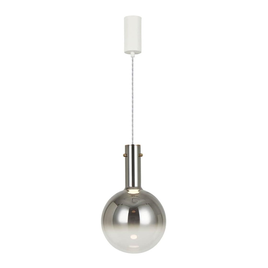 Luster na lanku TORONTO 1xGU10/8W/230V lesklý chróm