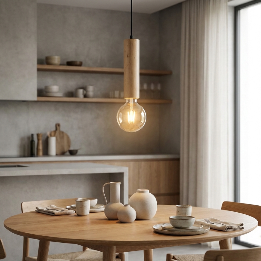 Luster na lanku TRONCO 1xE27/40W/230V