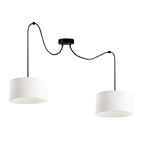Luster na lanku TUZ 2xE27/60W/230V pavúk