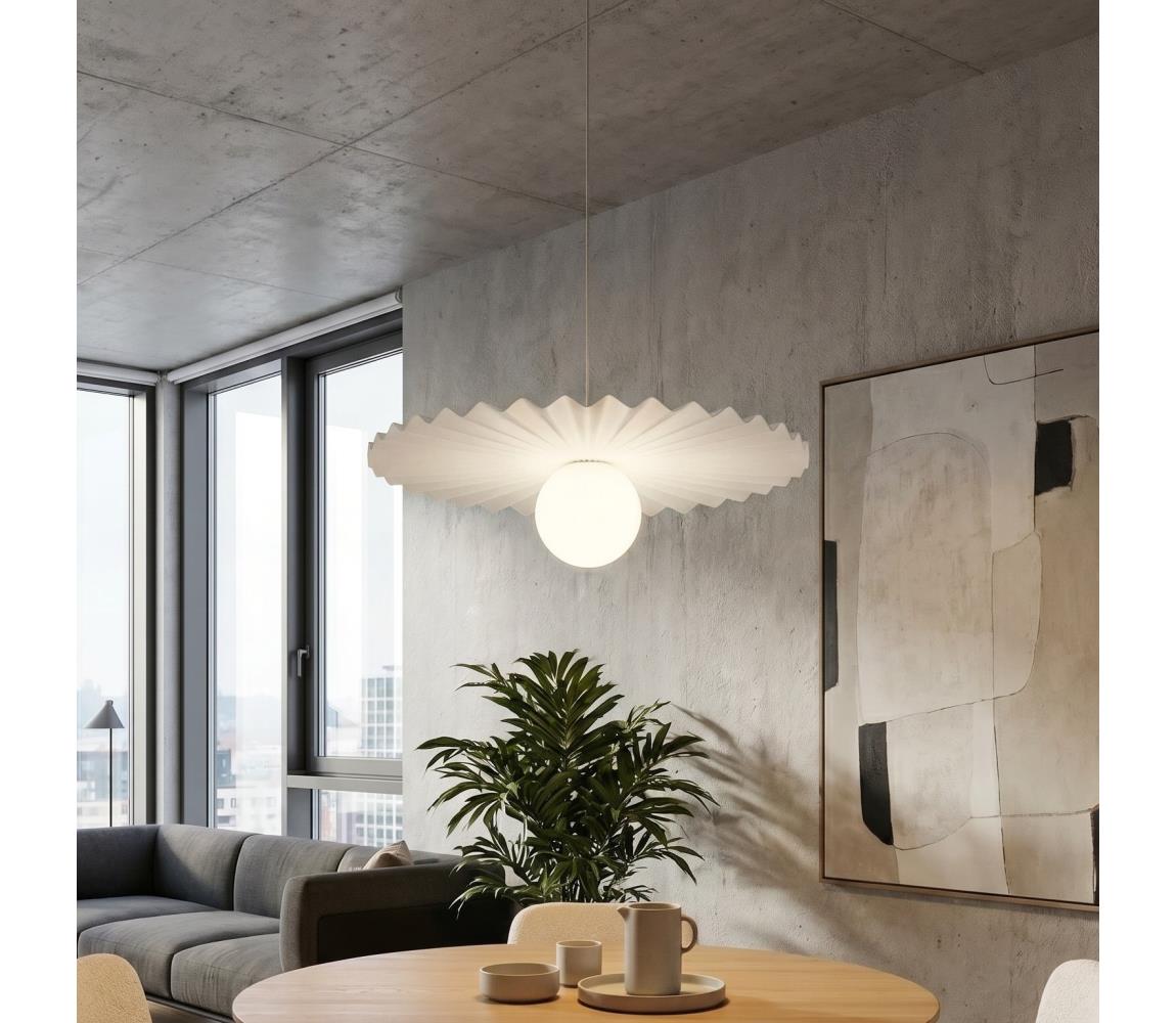 EMIBIG Luster na lanku UMBRA 1xG9/8W/230V biely 1727/1