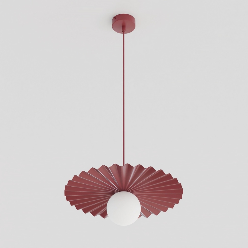 Luster na lanku UMBRA 1xG9/8W/230V červený
