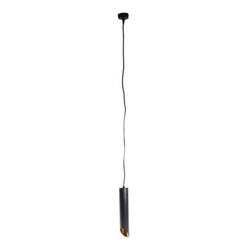 Luster na lanku VALDA 1xGU10/30W/230V 132 cm čierna