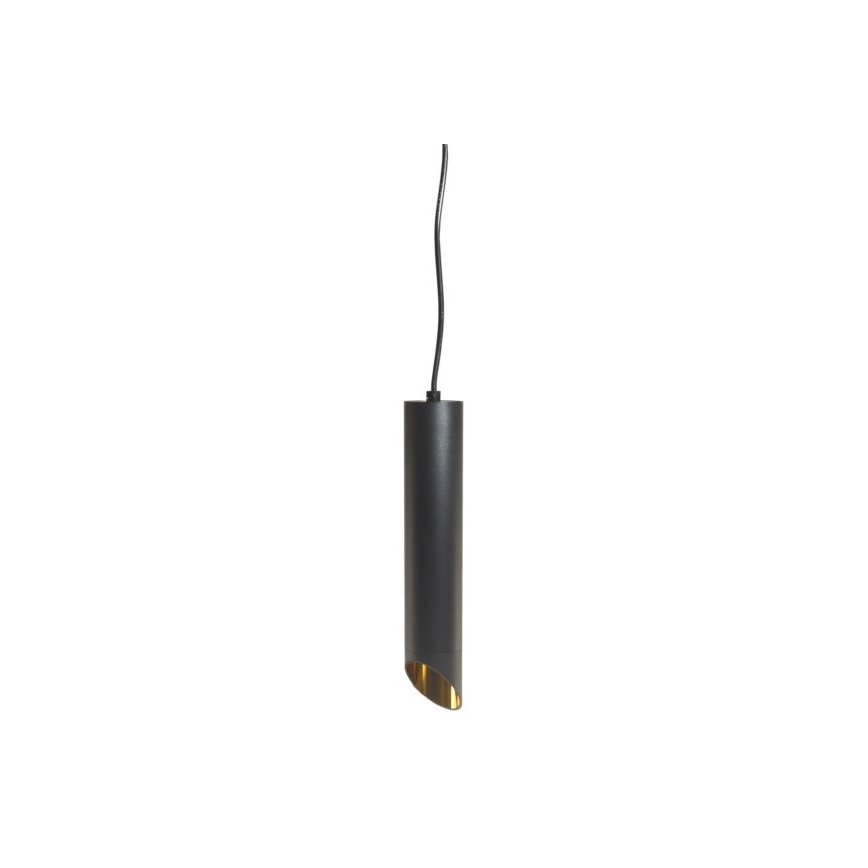 Luster na lanku VALDA 1xGU10/30W/230V 132 cm čierna