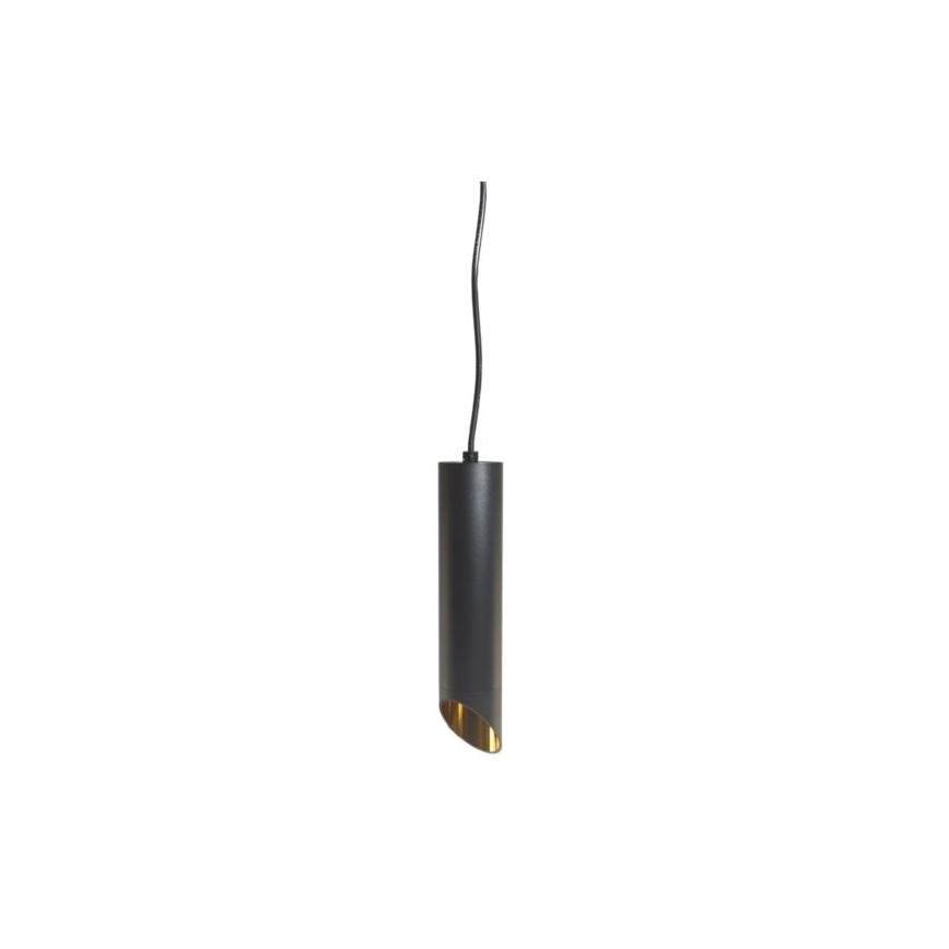 Luster na lanku VALDA 1xGU10/60W/230V 132 cm čierna