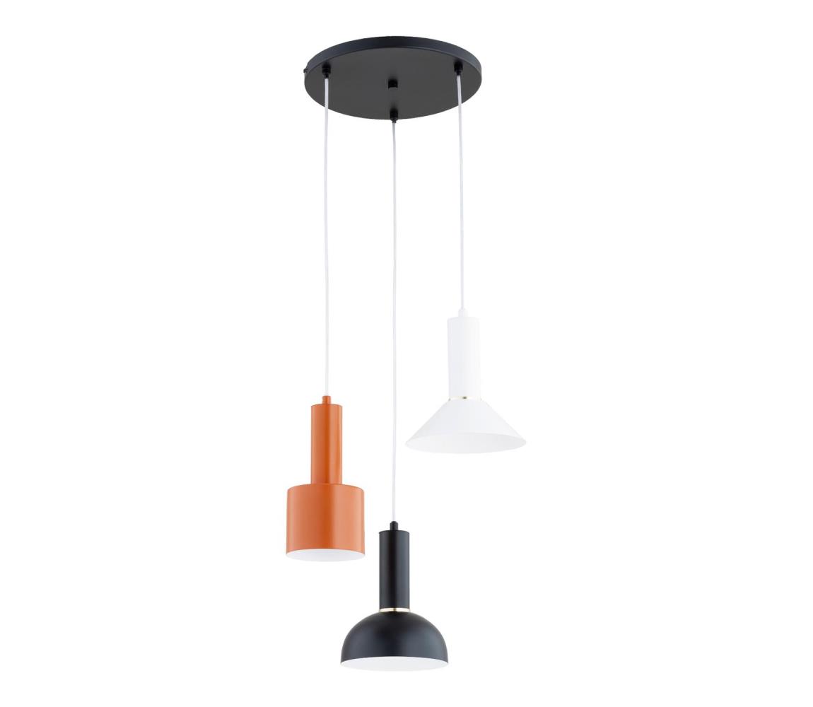 Luster na lanku VANTI 3xE27/15W/230V pestrofarebný 62644