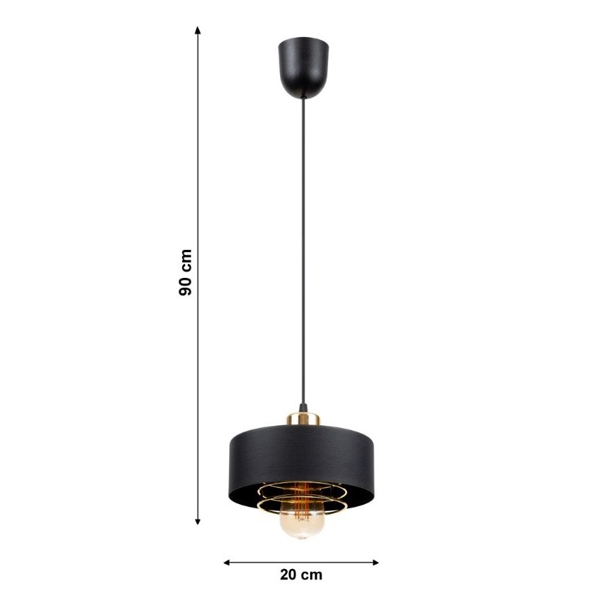 Luster na lanku VEST 1xE27/60W/230V