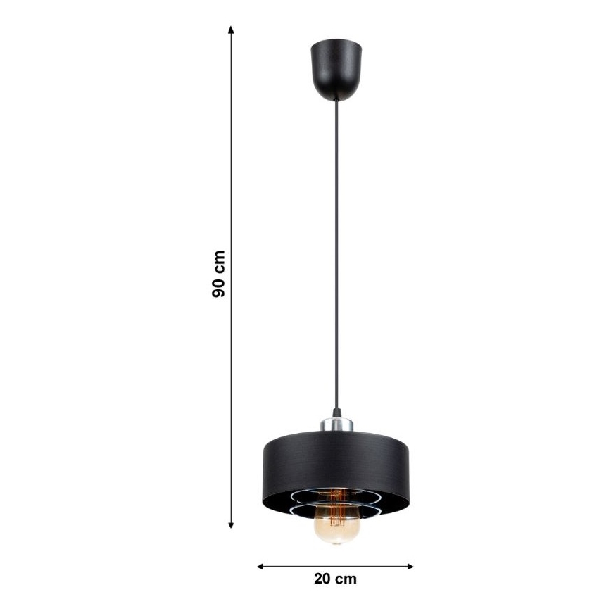 Luster na lanku VEST 1xE27/60W/230V