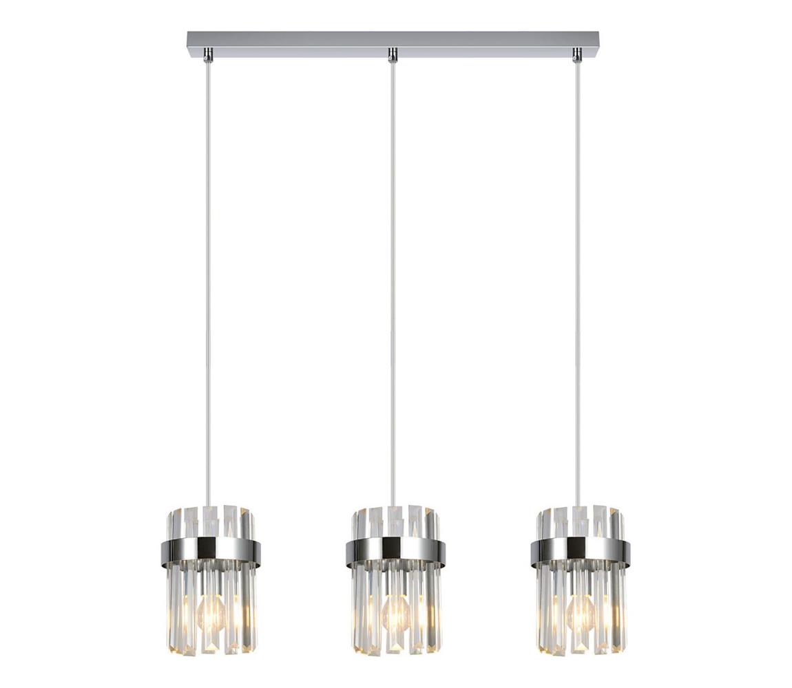 Light Prestige Luster na lanku VETRO 3xE14/10W/230V lesklý chróm LP-2910/3L CH