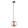 Luster na lanku VOLDA 1xE27/15W/230V mosadz