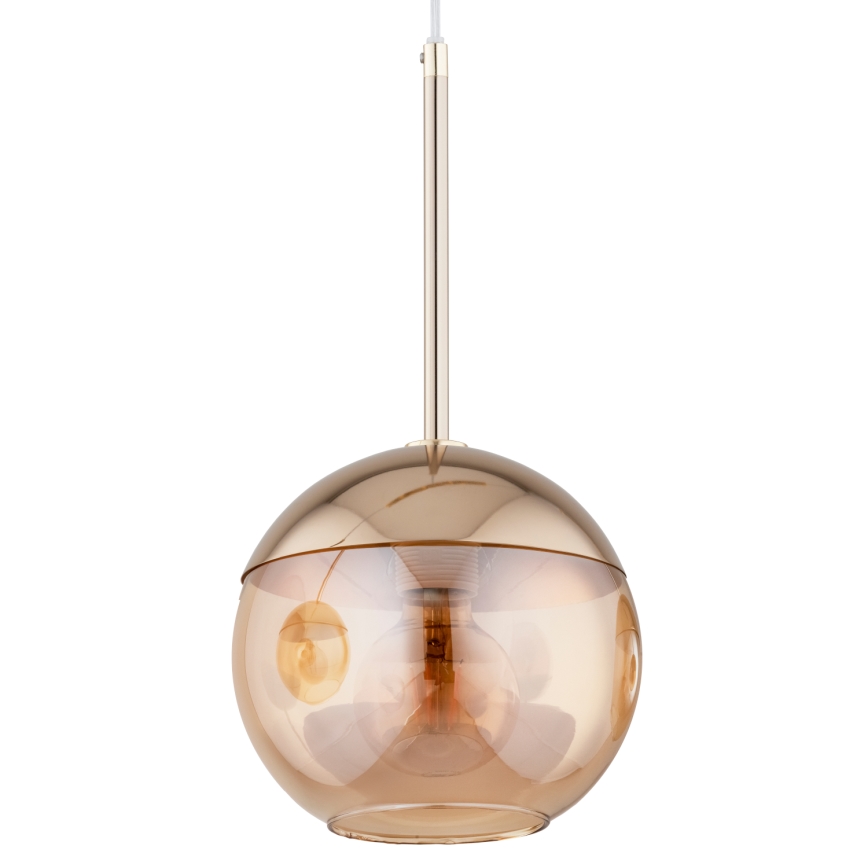 Luster na lanku VOLDA 3xE27/60W/230V mosadz