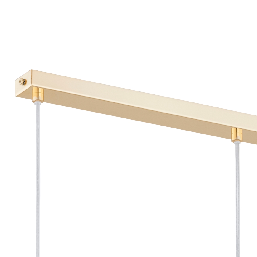 Luster na lanku VOLDA 3xE27/60W/230V mosadz