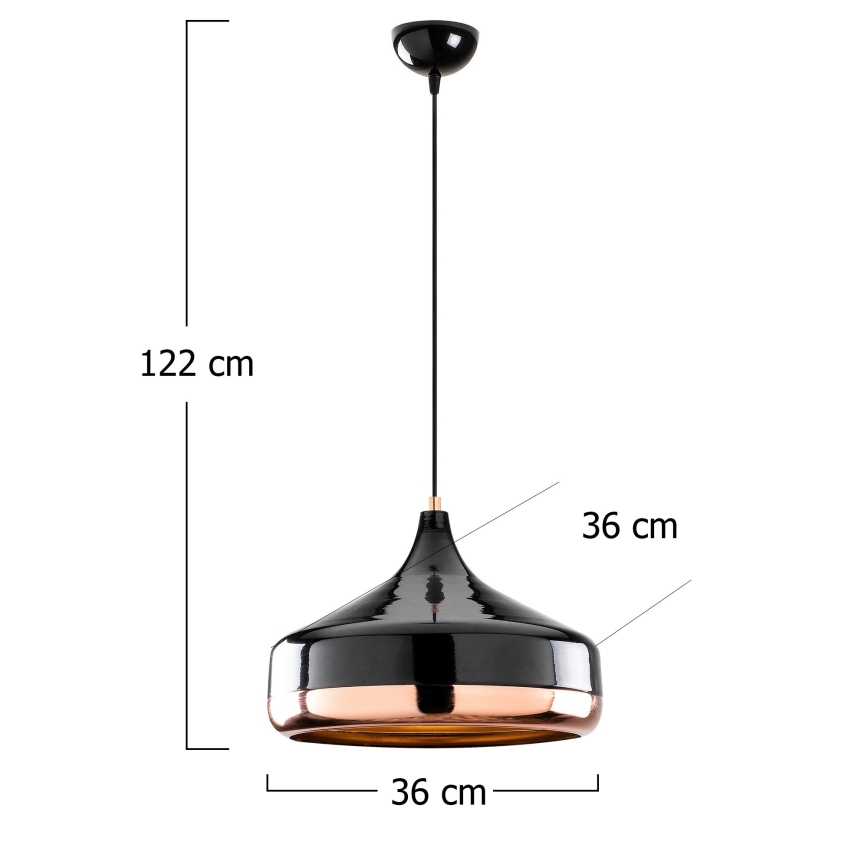 Luster na lanku YILDO 1xE27/40W/230V