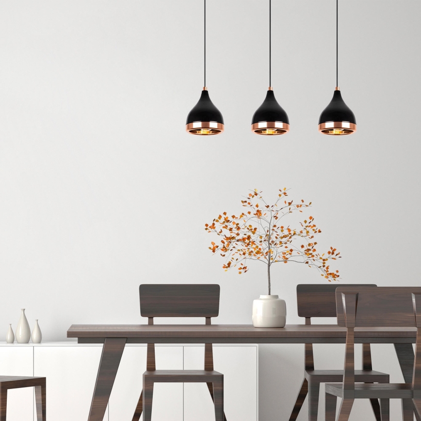 Luster na lanku YILDO 3xE27/60W/230V