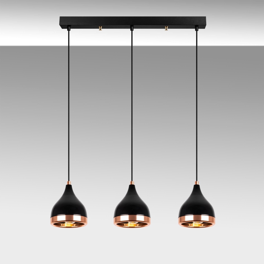 Luster na lanku YILDO 3xE27/60W/230V