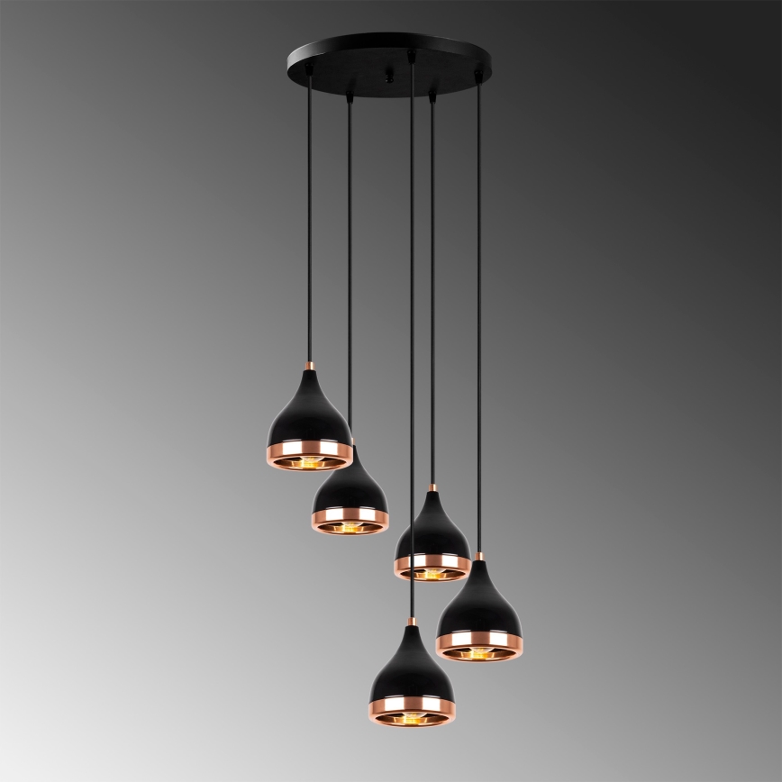 Luster na lanku YILDO 5xE27/40W/230V