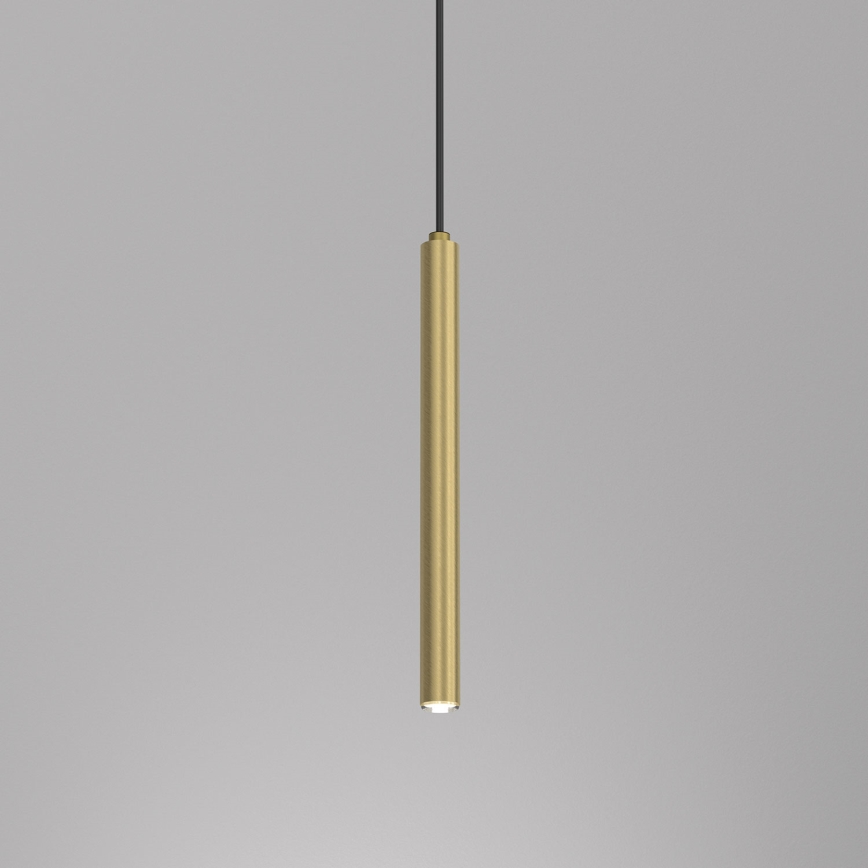 Luster na lanku YORU 1xG9/8W/230V 30 cm mosadz