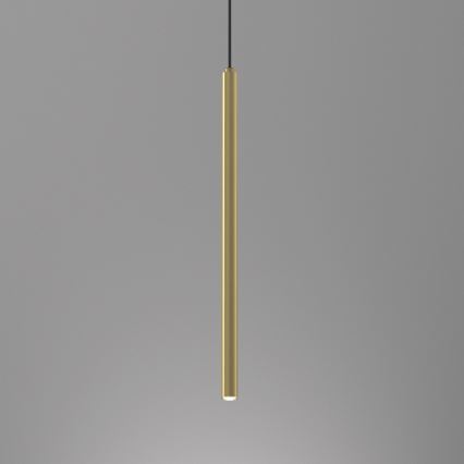 Luster na lanku YORU 1xG9/8W/230V 50 cm mosadz