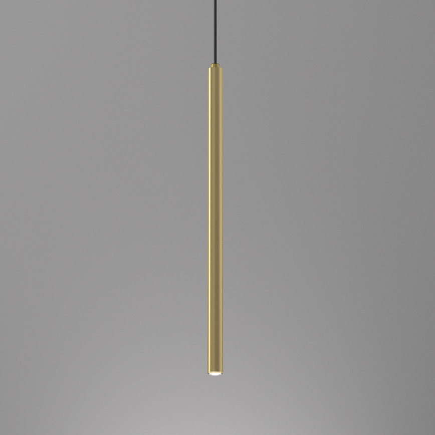 Luster na lanku YORU 1xG9/8W/230V 50 cm mosadz