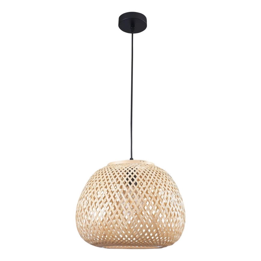 Luster na lanku ZANZIBAR 1xE27/20W/230V pr. 35 cm bambus