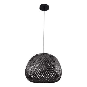 Luster na lanku ZANZIBAR 1xE27/20W/230V pr. 35 cm bambus