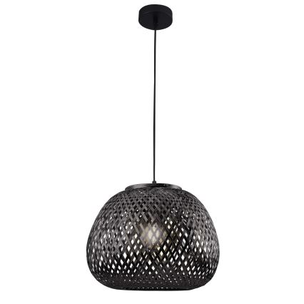 Luster na lanku ZANZIBAR 1xE27/20W/230V pr. 35 cm bambus