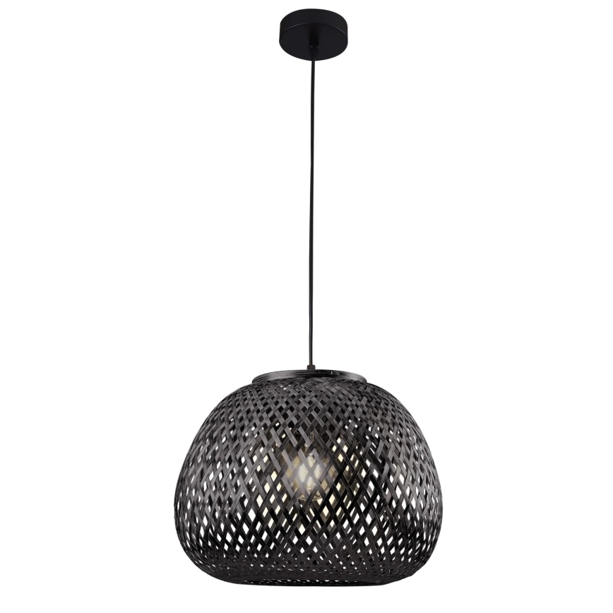Luster na lanku ZANZIBAR 1xE27/20W/230V pr. 35 cm bambus