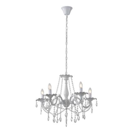 Luster na reťazi 5xE14/15W/230V