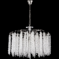 Luster na reťazi 7xE14/60W/230V pr. 54 cm lesklý chróm