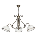 Luster na reťazi ANTICA 3xE27/60W/230V