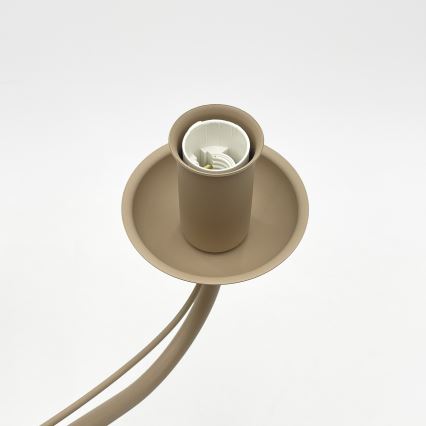 Luster na reťazi ANTON 8xE14/60W/230V béžový