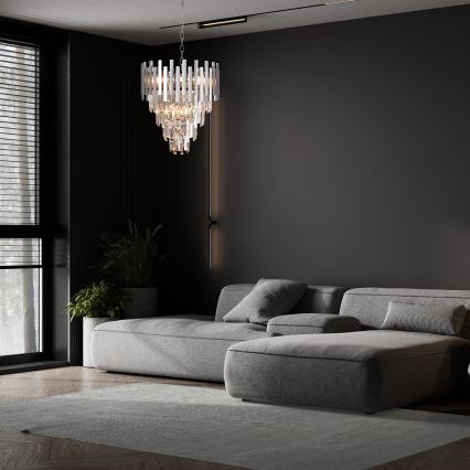 Luster na reťazi ASPEN 9xE14/40W/230V