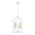 Luster na reťazi CONSTANTINE 5xE27/60W/230V biela