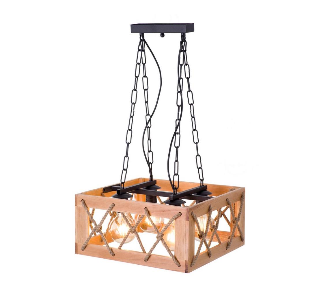 Luster na reťazi GRANGE 4xE27/60W/230V