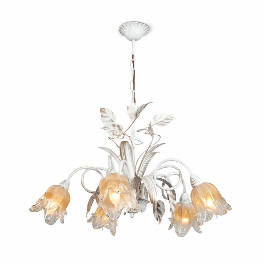 Luster na reťazi LUCIA 5xE14/40W/230V