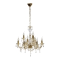 Luster na reťazi MARIA TERESA 9xE14/40W/230V